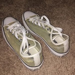 Clear/Transparent Converse